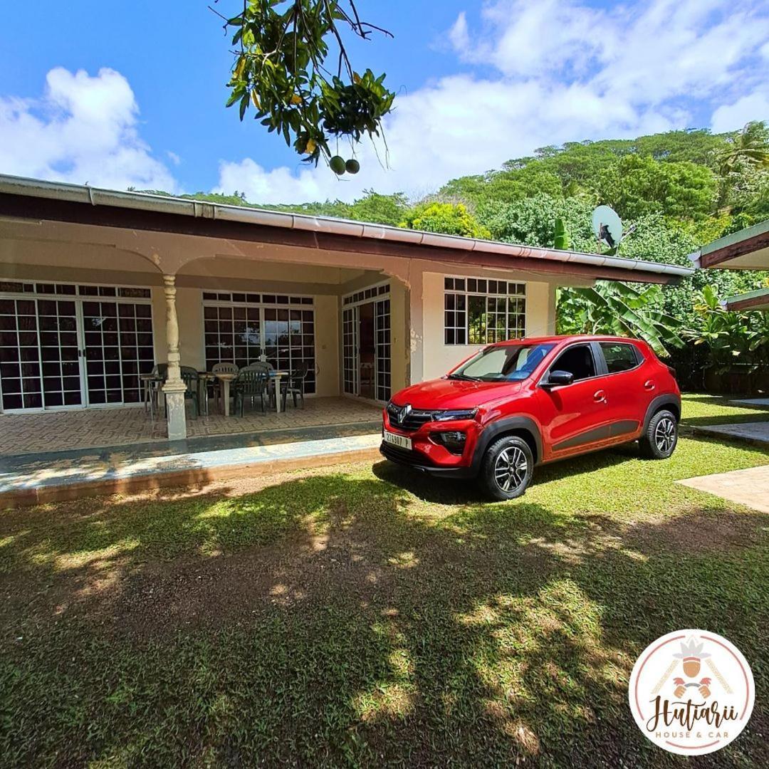 Hutiarii House & Car & Excursions Raiatea Vila Tevaitoa Exterior foto